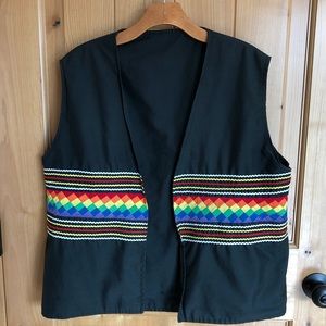 Rainbow Tribe Vest - L
